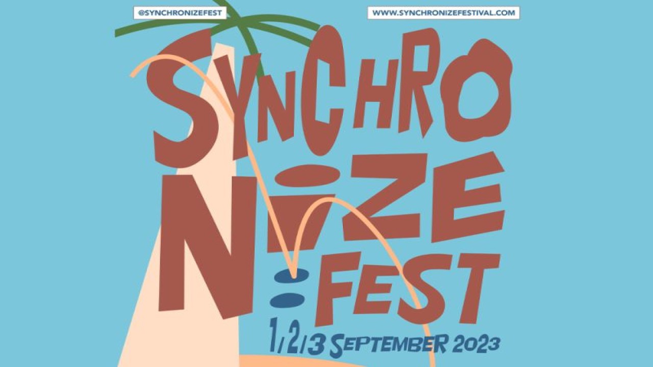 Poster pengumuman tanggal Synchronize Fest 2023. (ANTARA/HO/Synchronize Fest)