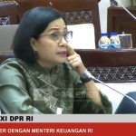Tangkapan layar Menteri Keuangan Sri Mulyani Indrawati dalam Raker bersama Komisi XI DPR RI di Jakarta, Senin (12/12/2022). ANTARA/AstridFaidlatulHabibah.-1670829163