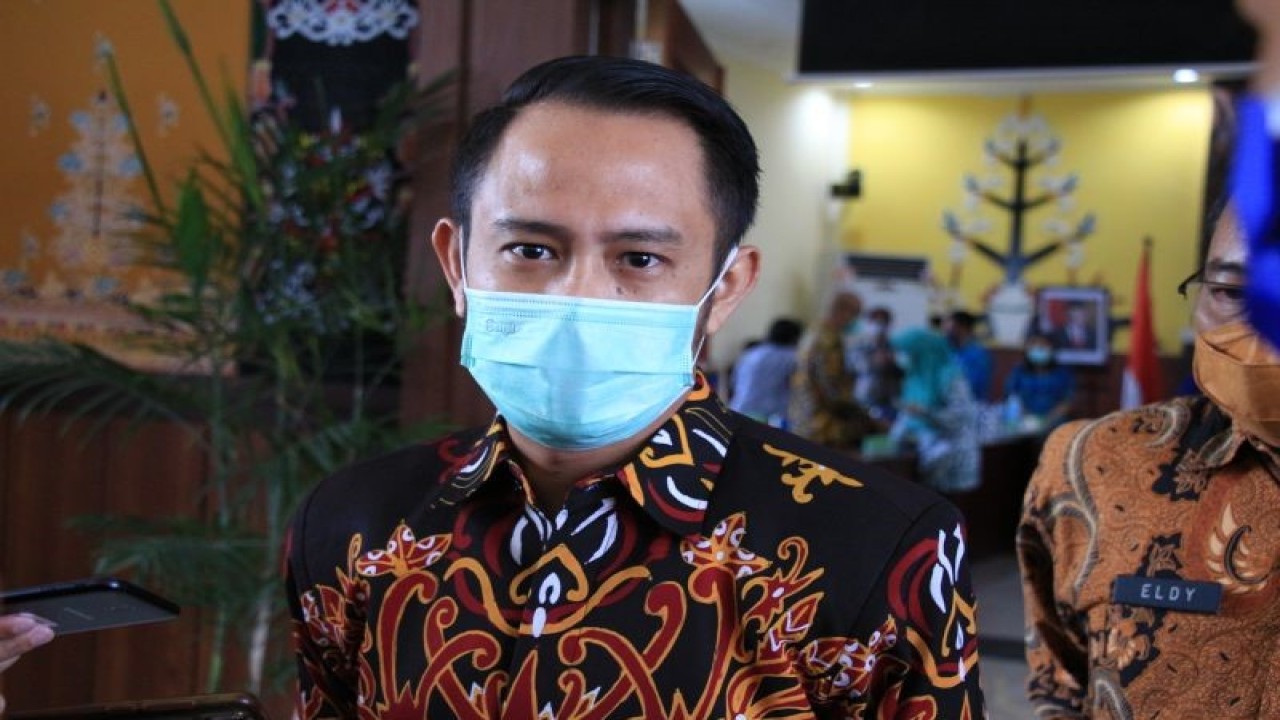 Wali Kota Palangka Raya, Provinsi Kalimantan Tengah Fairid Naparin. ANTARA/Rendhik Andika.