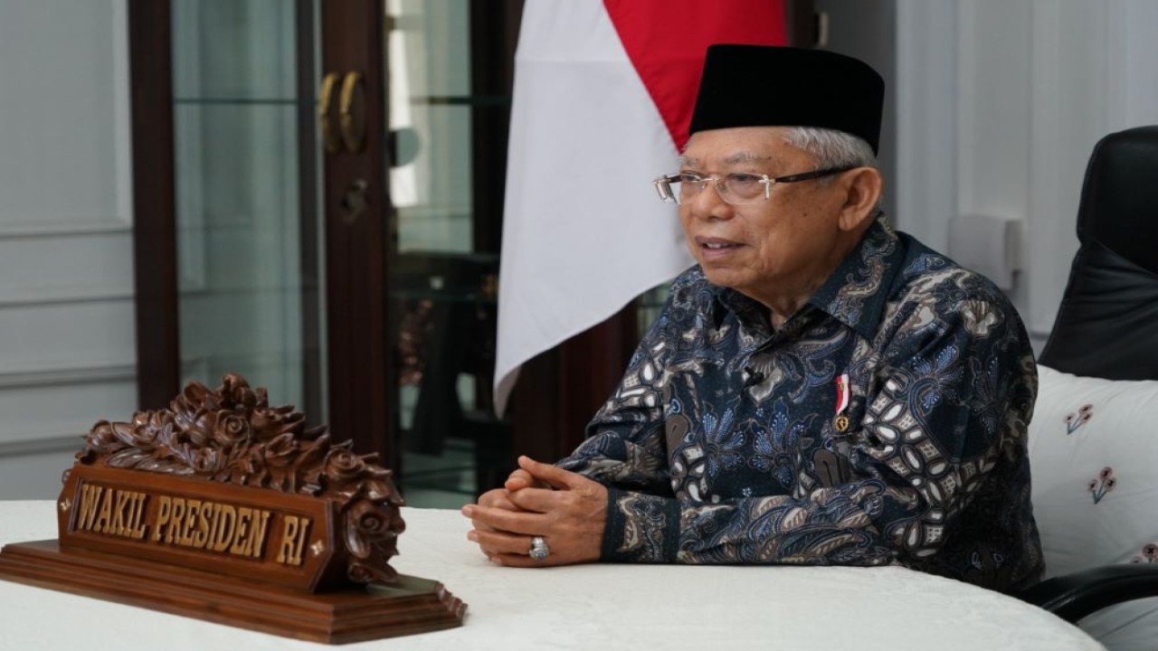 Wakil Presiden (Wapres) KH Ma'ruf Amin.