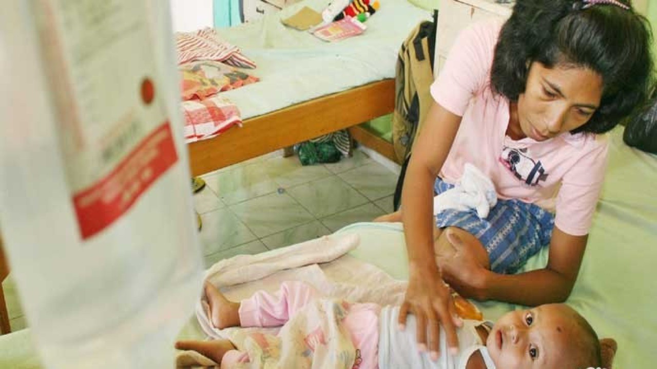 Rotavirus adalah penyebab utama timbulnya penyakit diare pada anak (Foto ANTARA/Adnan)