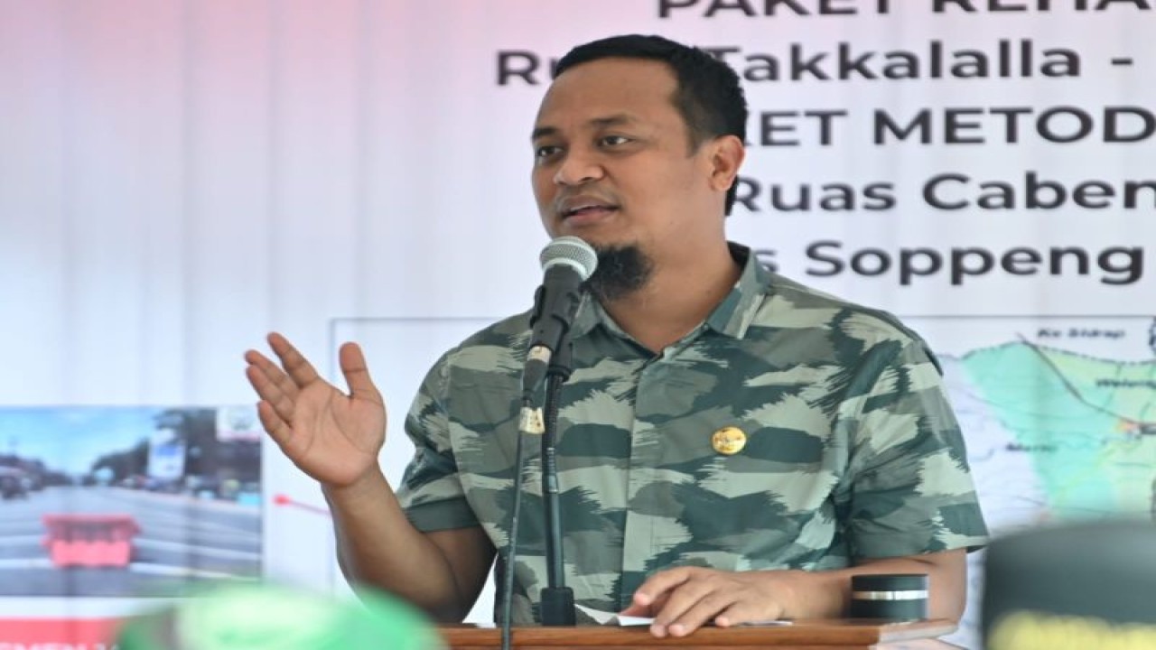 Gubernur Sulawesi Selatan Andi Sudirman Sulaiman.ANTARA/HO-Humas Pemprov Sulsel