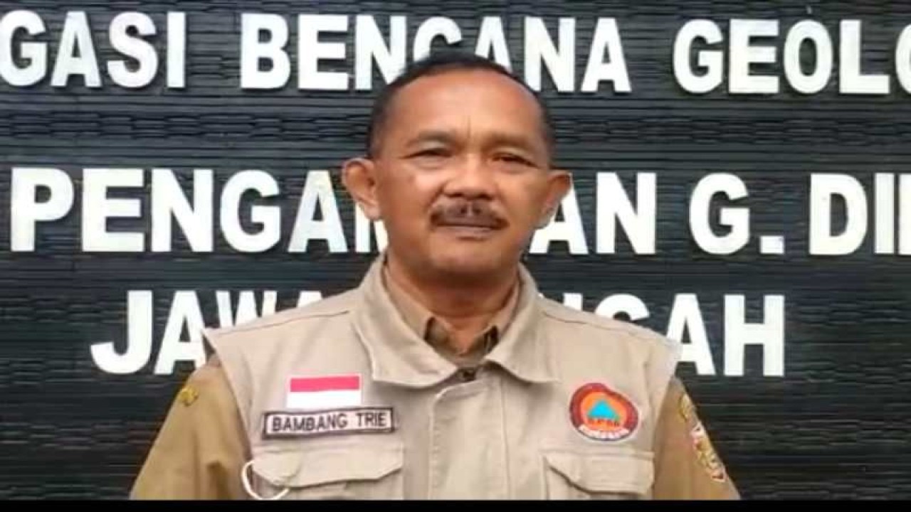 Kepala Pelaksana Badan Penanggulangan Bencana Daerah Kabupaten Wonosobo Bambang Triyono. ANTARA/HO - BPBD Kabupaten Wonosobo