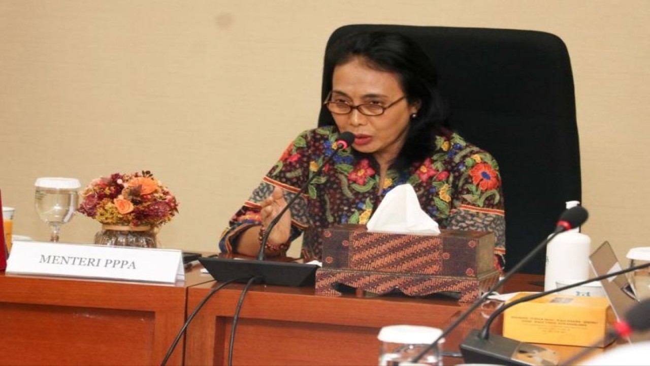 Menteri Pemberdayaan Perempuan dan Perlindungan Anak Bintang Puspayoga. (ANTARA/HO-Kemen PPPA)
