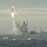 Fregat terbaru Rusia Admiral Gorshkov dengan rudal jelajah hipersonik Tsirkon memulai misi jarak jauh pada Rabu (4/1). (Xinhua)-1672989741