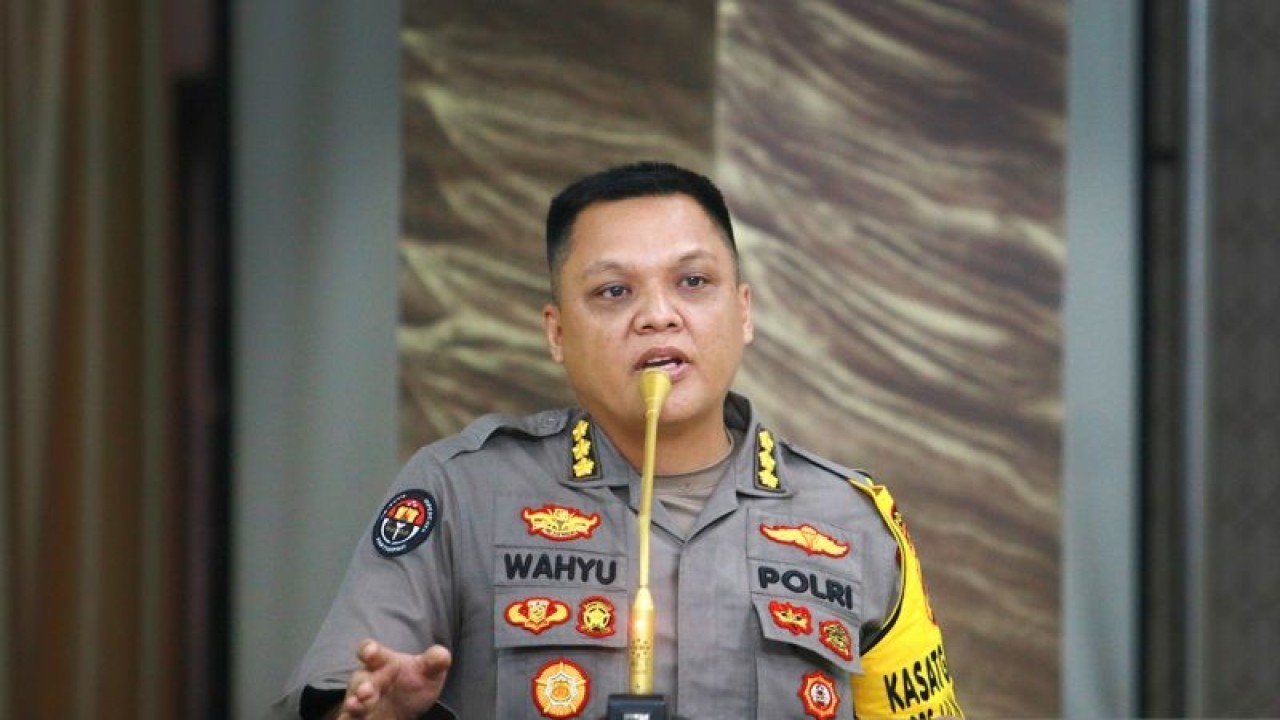 Kabid Humas Polda Gorontalo, Kombes Polisi Wahyu Tri Cahyono. ANTARA/Adiwinata Solihin