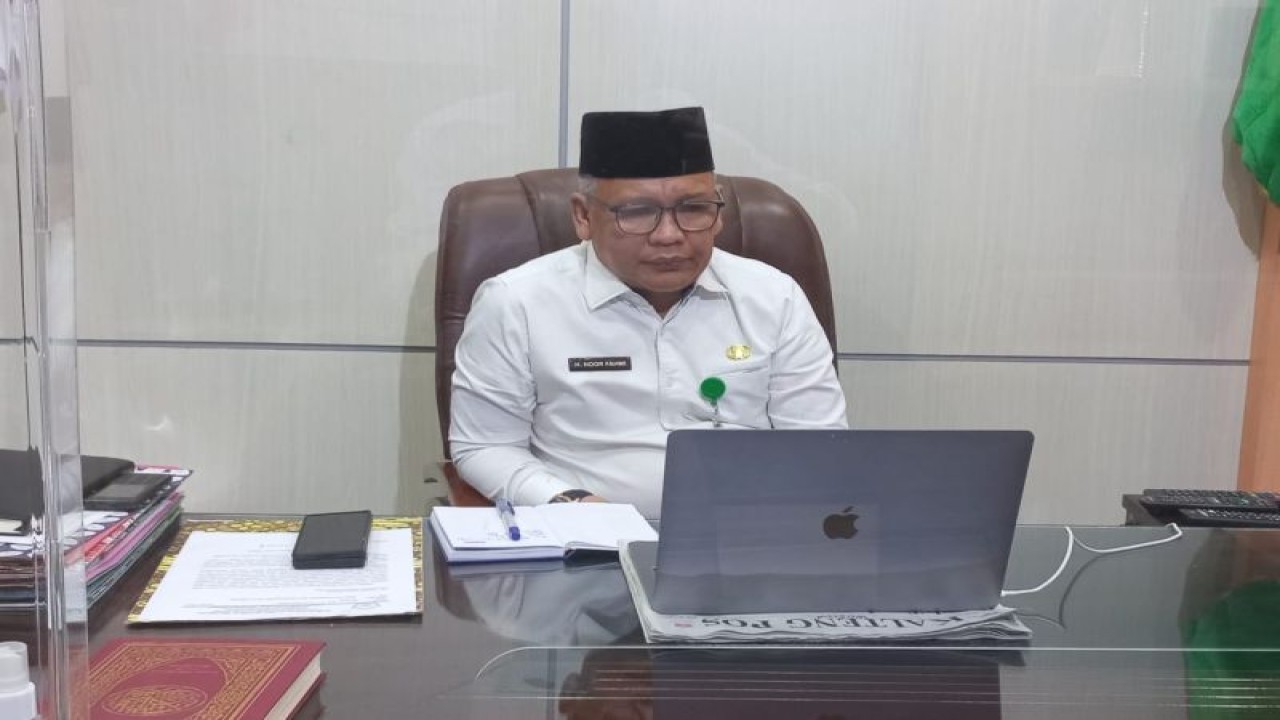 Kepala Kantor Wilayah Kementerian Kementerian Agama Kalimantan Tengah Noor Fahmi. (ANTARA/HO-Kakanwil Kemenag Kalteng)