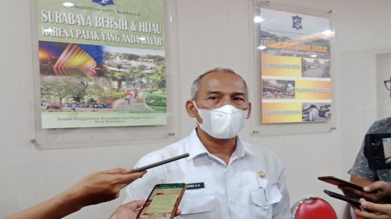 Kepala Badan Pendapatan Daerah (Bapenda) Kota Surabaya Musdiq Ali Suhudi. ANTARA/HO-Diskominfo Surabaya