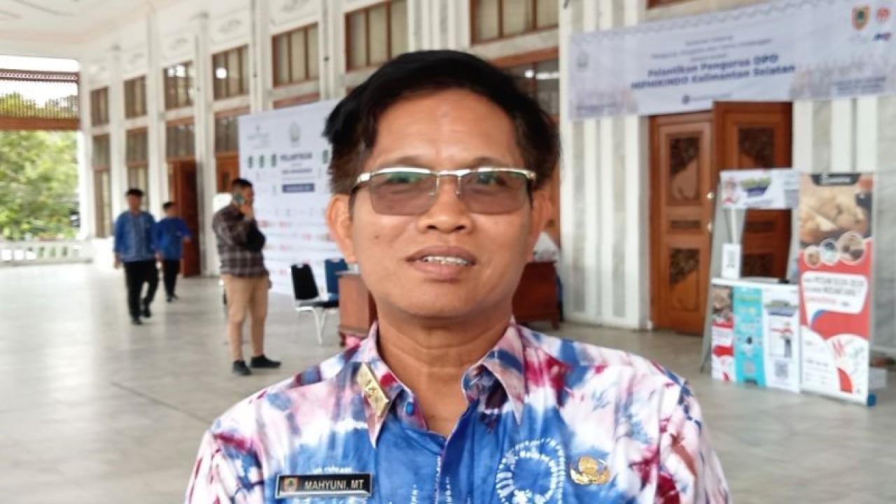 Kepala Dinas Perindustrian Provinsi Kalimantan Selatan Mahyuni .(ANTARA/Sukarli)