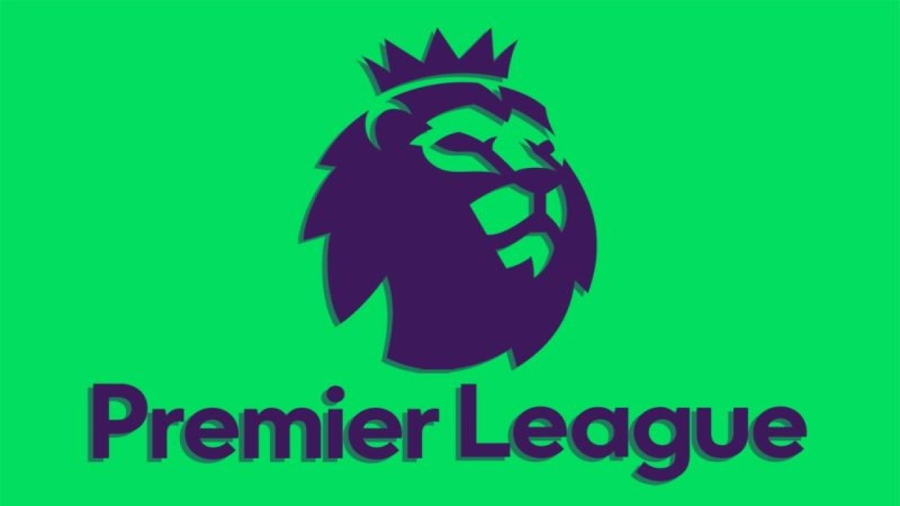 Logo kompetisi sepak bola Liga Premier Inggris. (ANTARA/Gilang Galiartha)