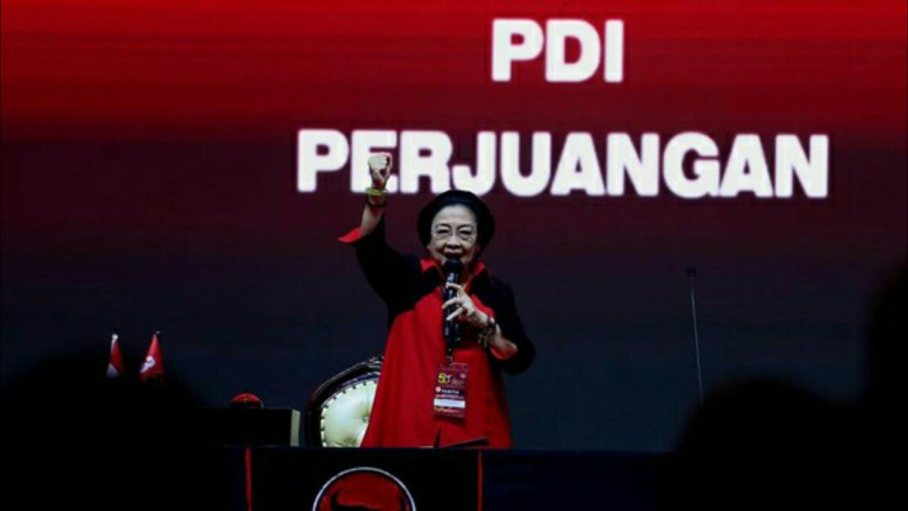 Ketua Umum PDI Perjuangan Megawati Soekarnoputri.