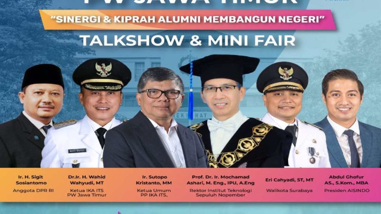 Musyawarah Wilayah (Muswil) Ikatan Alumni Institut Teknologi Sepuluh Nopember (IKA ITS) Pengurus Wilayah Jawa Timur pada 28 Januari 2023 (ANTARA/HO-Muswil IKA ITS)
