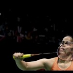 Pebulu tangkis putri India Saina Nehwal (ANTARA FOTO/Hafidz Mubarak A)-1674016785