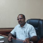 Pelaksana Tugas (Plt) Kepala Dinas Olahraga dan Pemuda Provinsi Papua Terry Wanena (ANTARA/Qadri Pratiwi)-1674523932