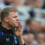Pelatih Newcastle United Eddie Howe (ANTARA/AFP/LINDSEY PARNABY)-1674531739