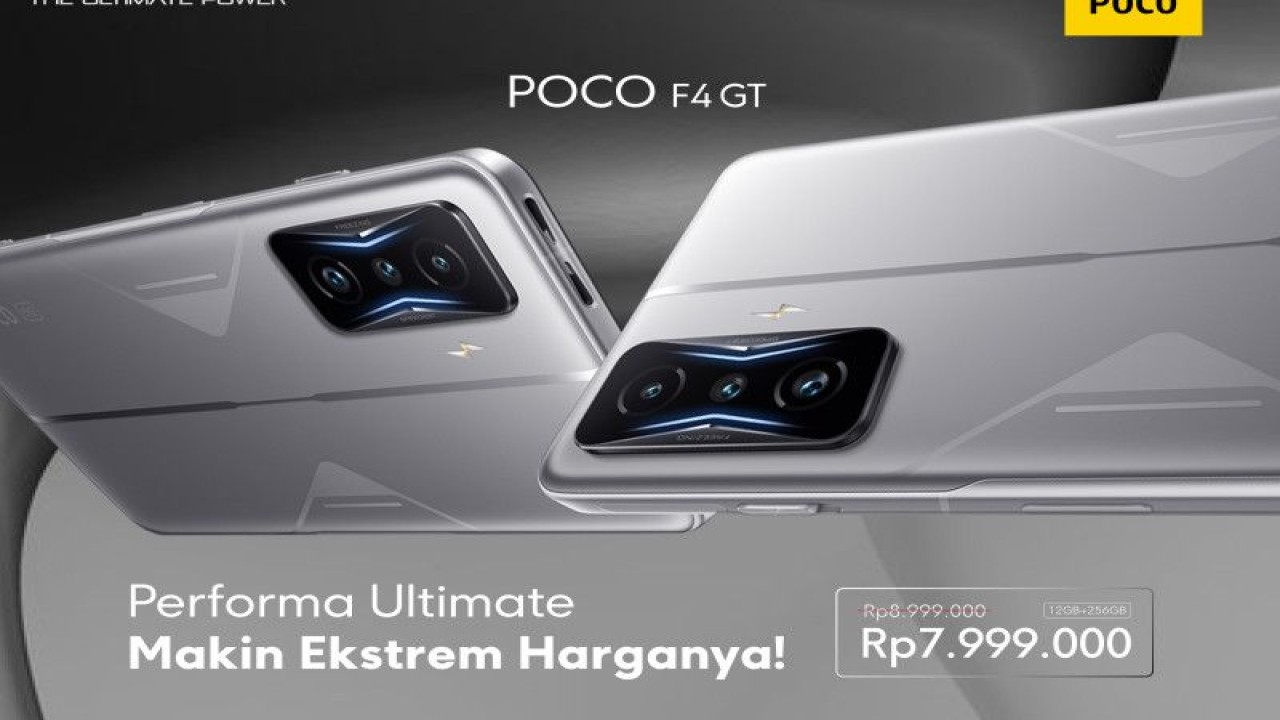 POCO F4 GT. (ANTARA/POCO)