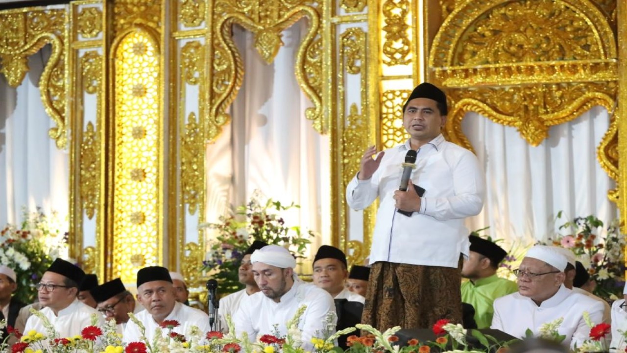 Wakil Gubernur Jawa Tengah (Jateng) Taj Yasin Maimoen mengimbau masyarakat waspada terhadap potensi bencana alam. (Istimewa/jatengprov.go.id)