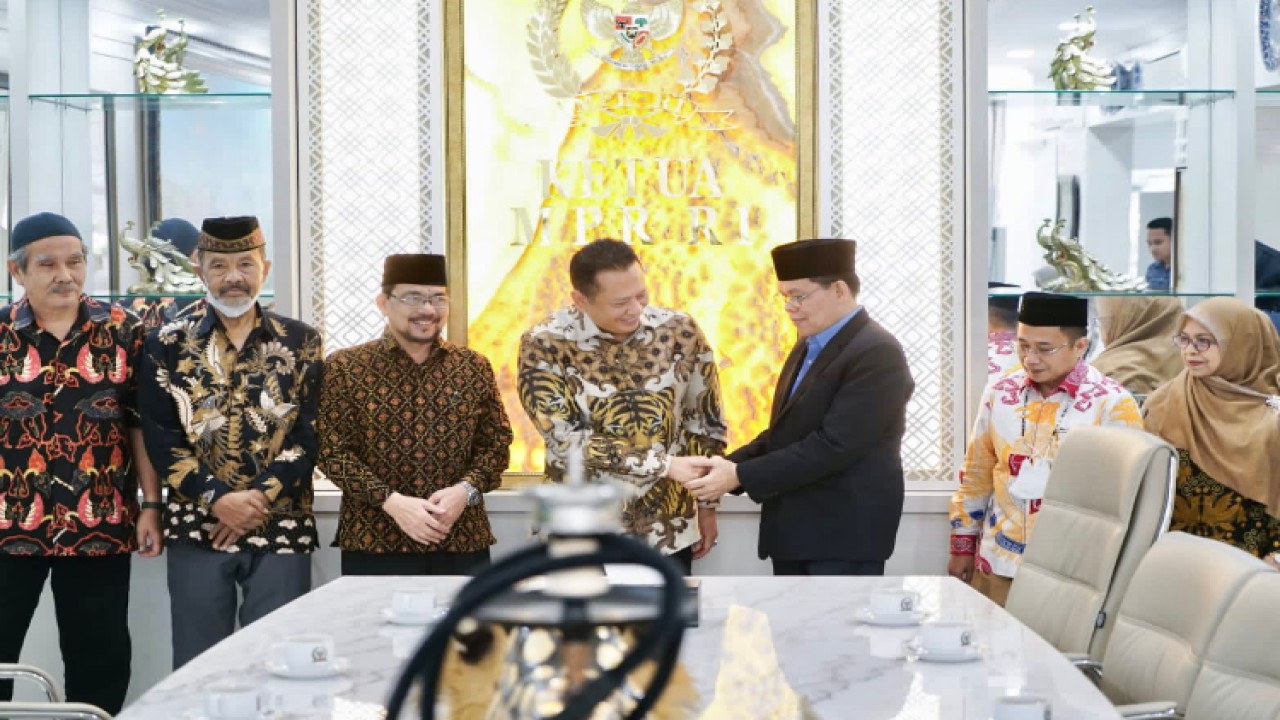 Ketua MPR RI Bambang Soesatyo bersama pengurus Majelis Ulama Indonesia/Dok MPR