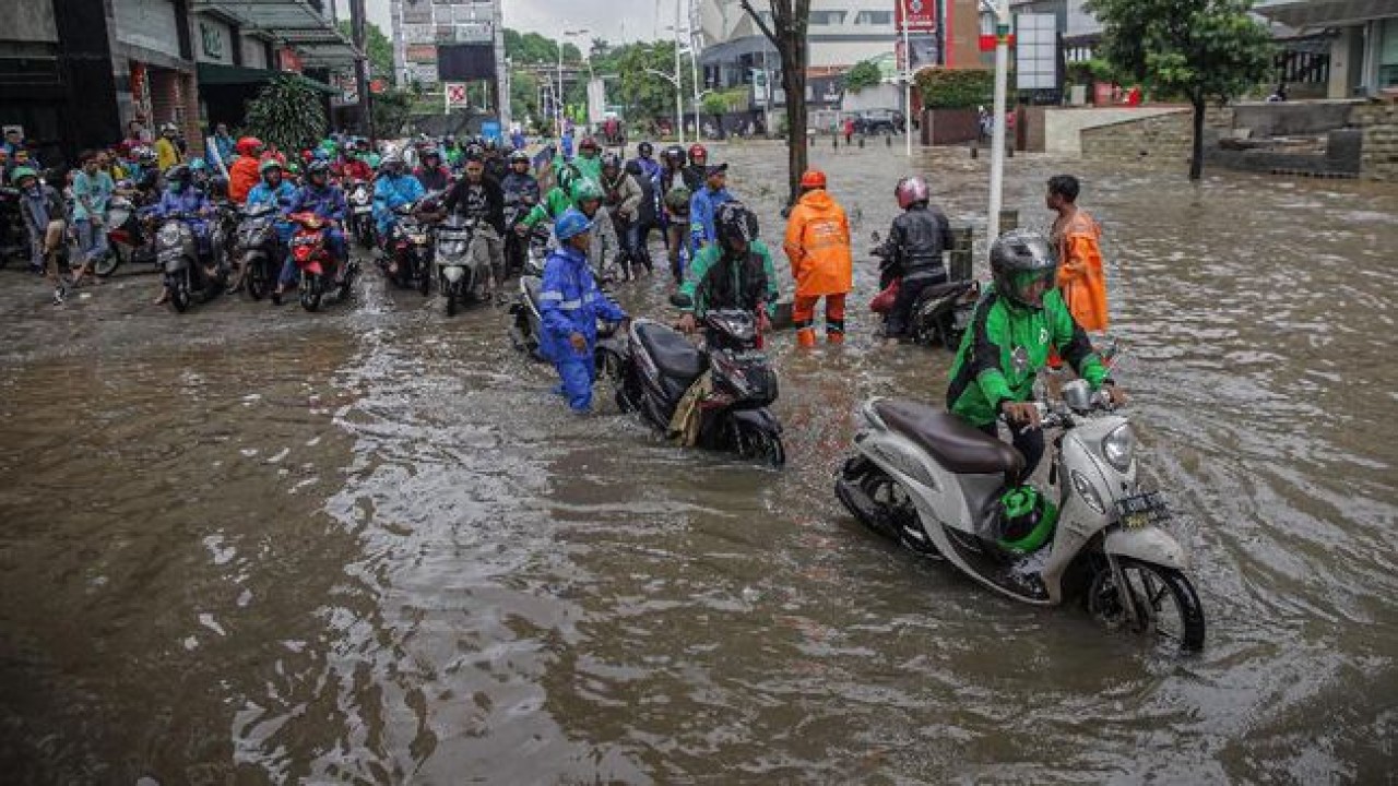 Banjir Jakarta. (Net)