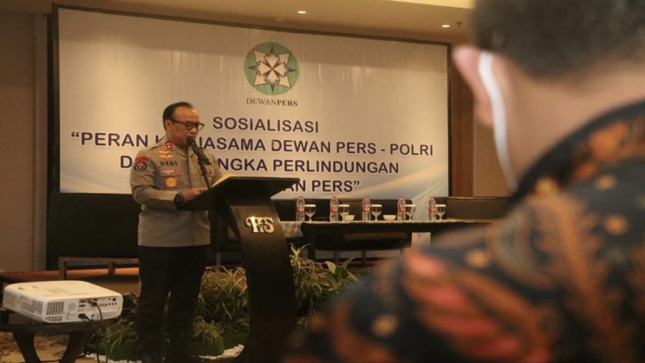 Sinergi Dewan Pers dan Polri.