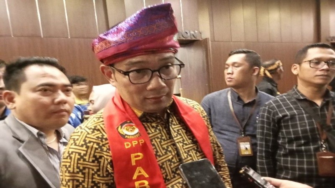 Gubernur Jawa Barat Ridwan Kamil. (ANTARA/ Said)