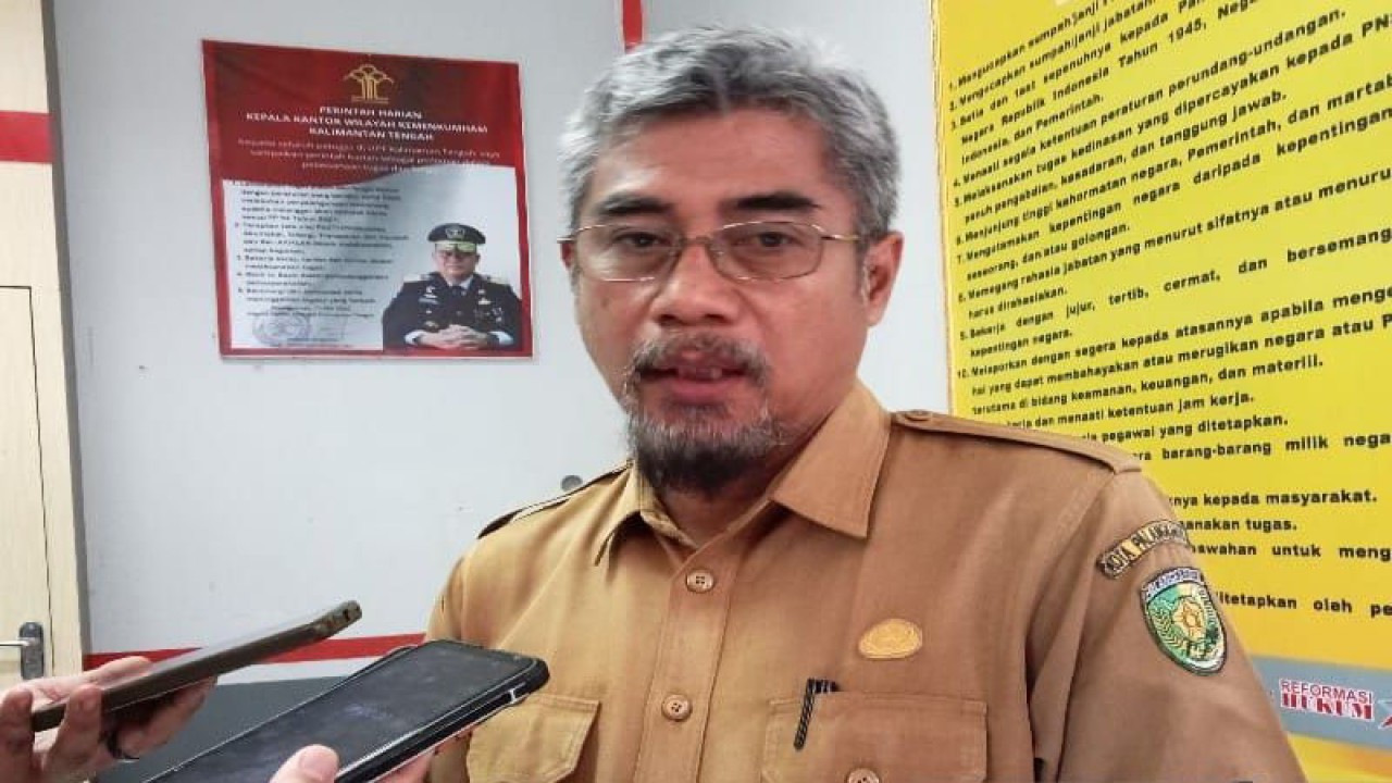 Kepala Dinas Pendidikan Kota Palangka Raya, Kalimantan Tengah Jayani. ANTARA/Adi Wibowo