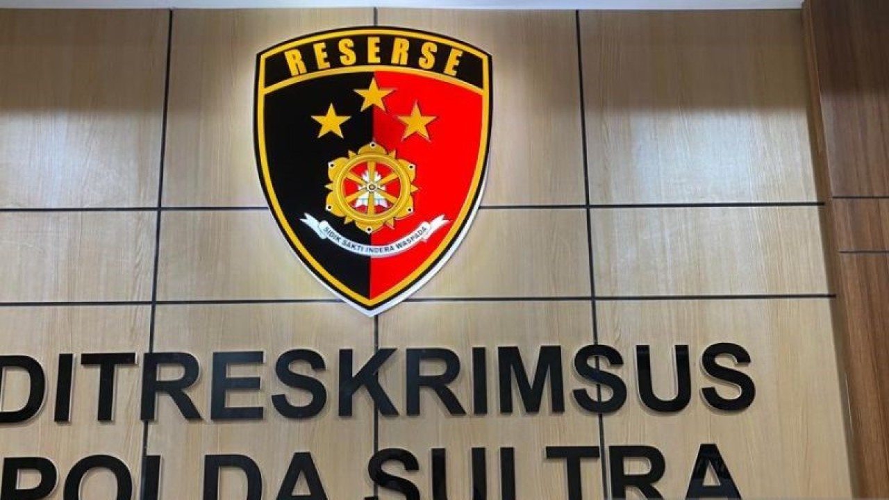 Kantor Ditreskrimsus Polda Sultra. ANTARA/La Ode Muh Deden Saputra
