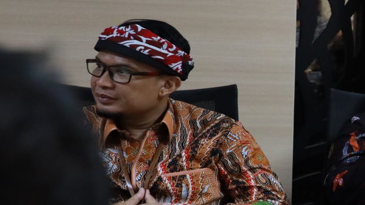 Kepala Bagian Organisasi dan Tatalaksana Mahkamah Agung Edi Yuniadi. (ANTARA/Muh. Arfan)