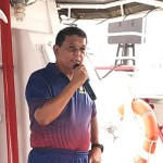 Kepala Bakamla Zona Maritim Timur Laksamana Pertama Haris Djoko Nugroho. (ANTARA/John Soplanit)-1675843021