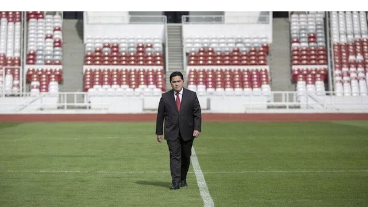 Ketua umum PSSI, Erick Thohir