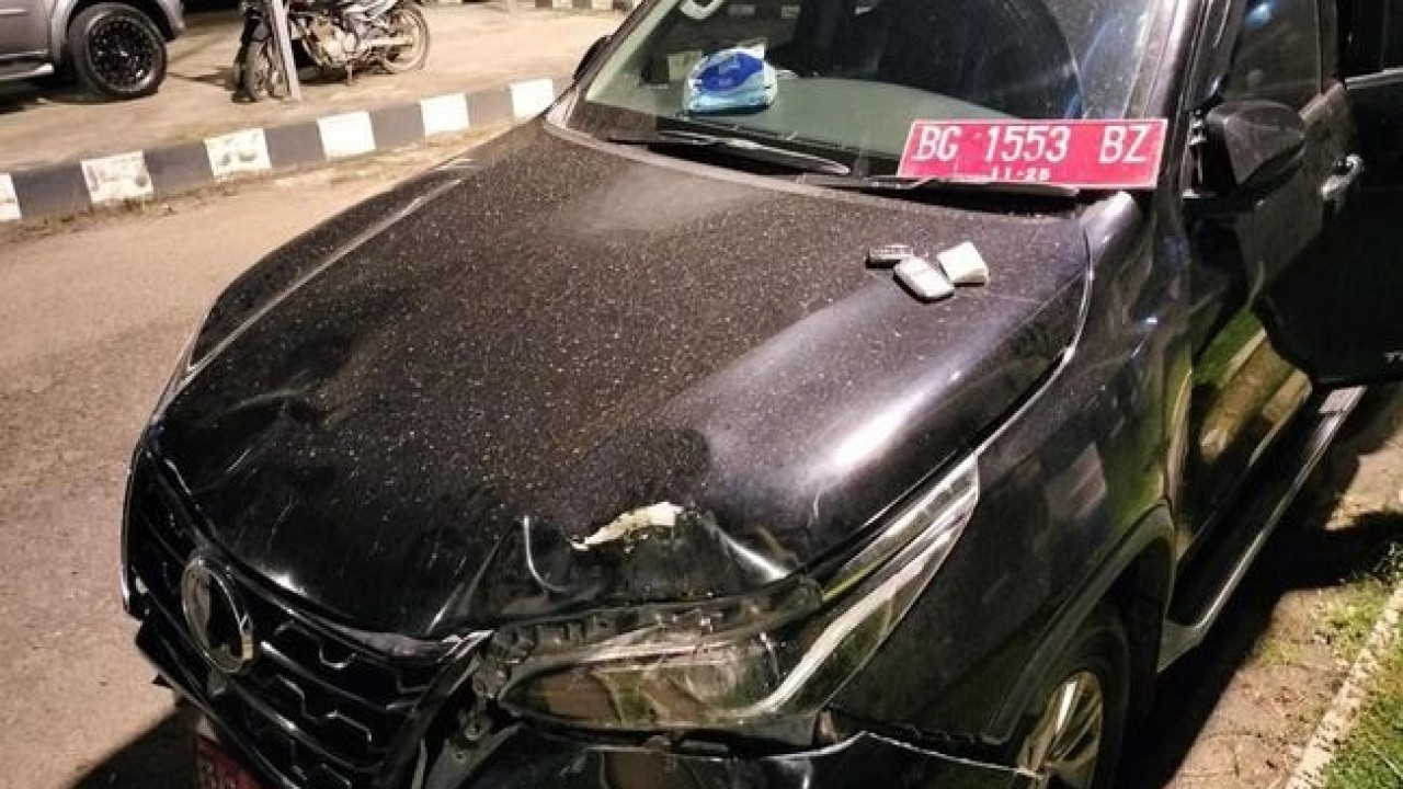 Mobil Wakil Ketua DPRD Muba. (Detikcom)