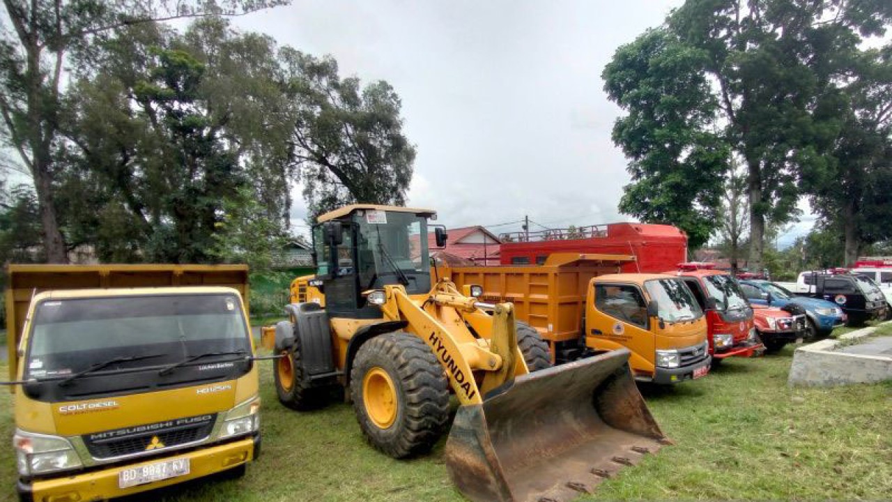 Peralatan penanggulangan bencana alam milik BPBD Rejang Lebong. ANTARA/Nur Muhamad