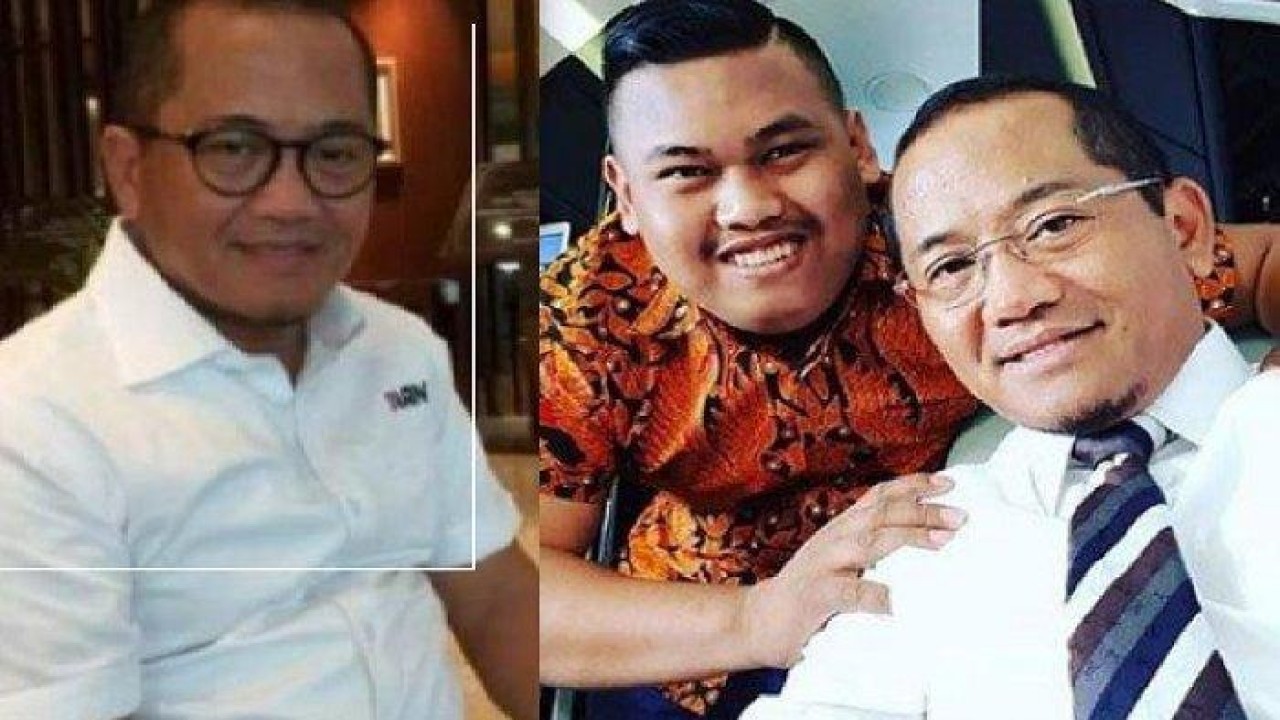 Ajudan Pribadi dan mantan bosnya, Andi Rukman Karumpa. (Net)