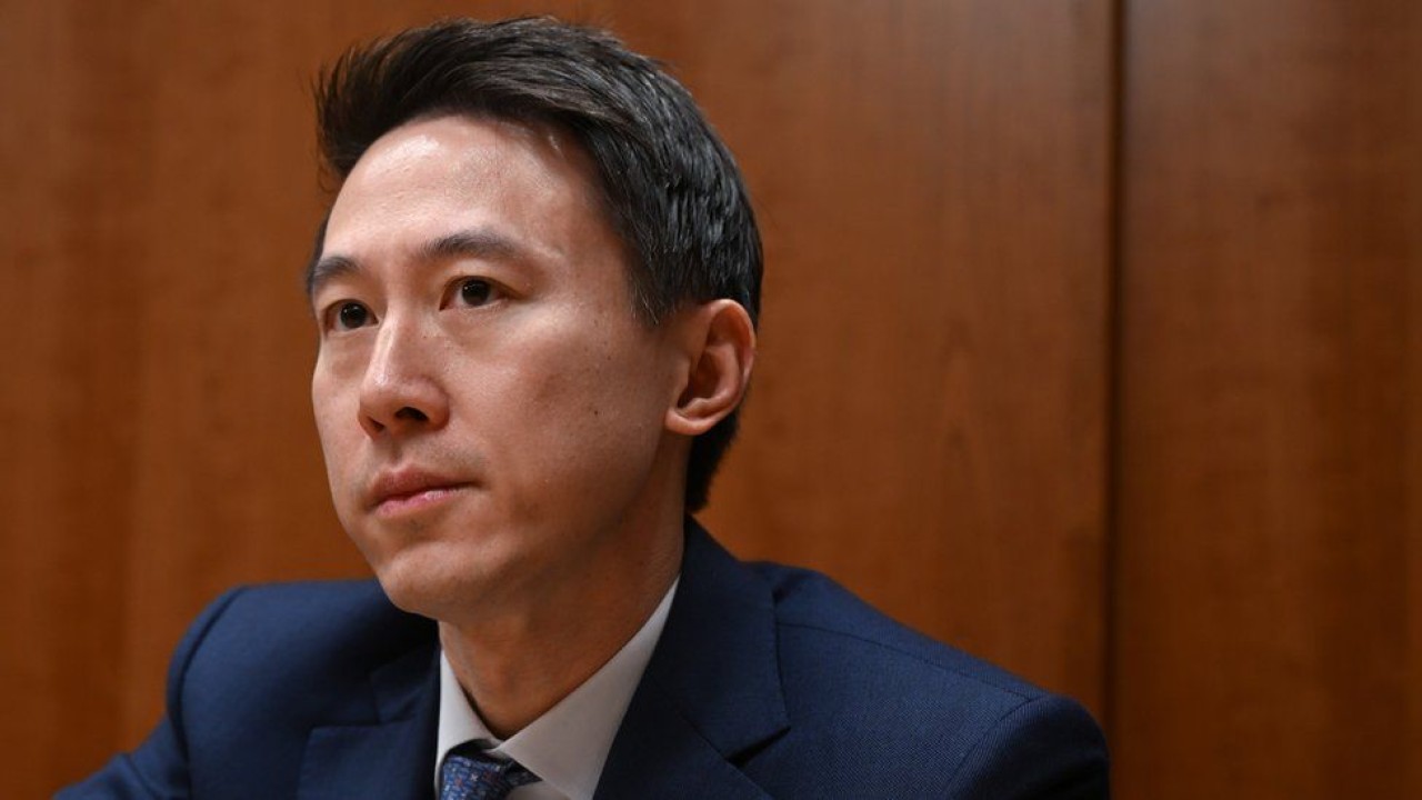 CEO TikTok Shou Zi Chew. (Getty Images)