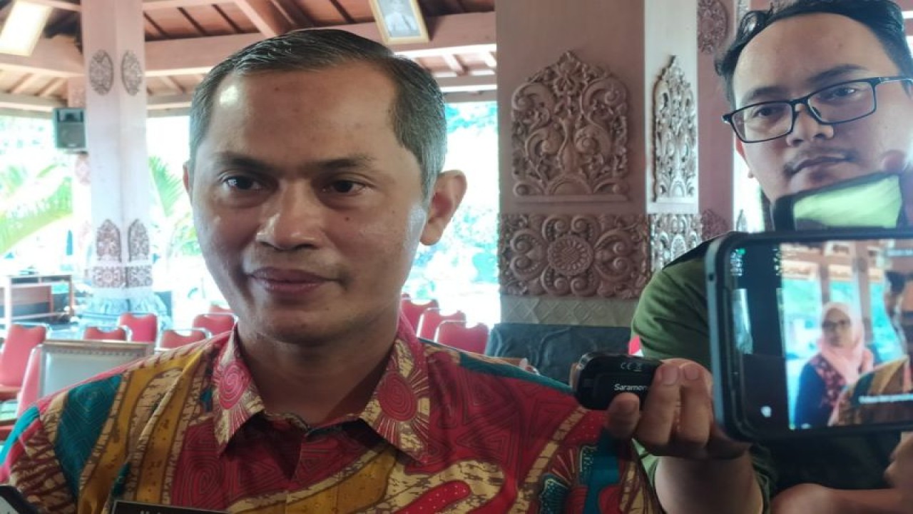 Kepala Dinas Pertanian Ketahanan Pangan dan Perikanan Kabupaten Ponorogo Masun (ANTARA/HO-SDP)