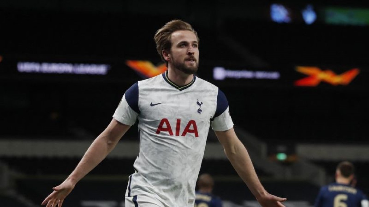 Foto arsip - Striker Tottenham Hotspur Harry Kane. (AFP/ALASTAIR GRANT)