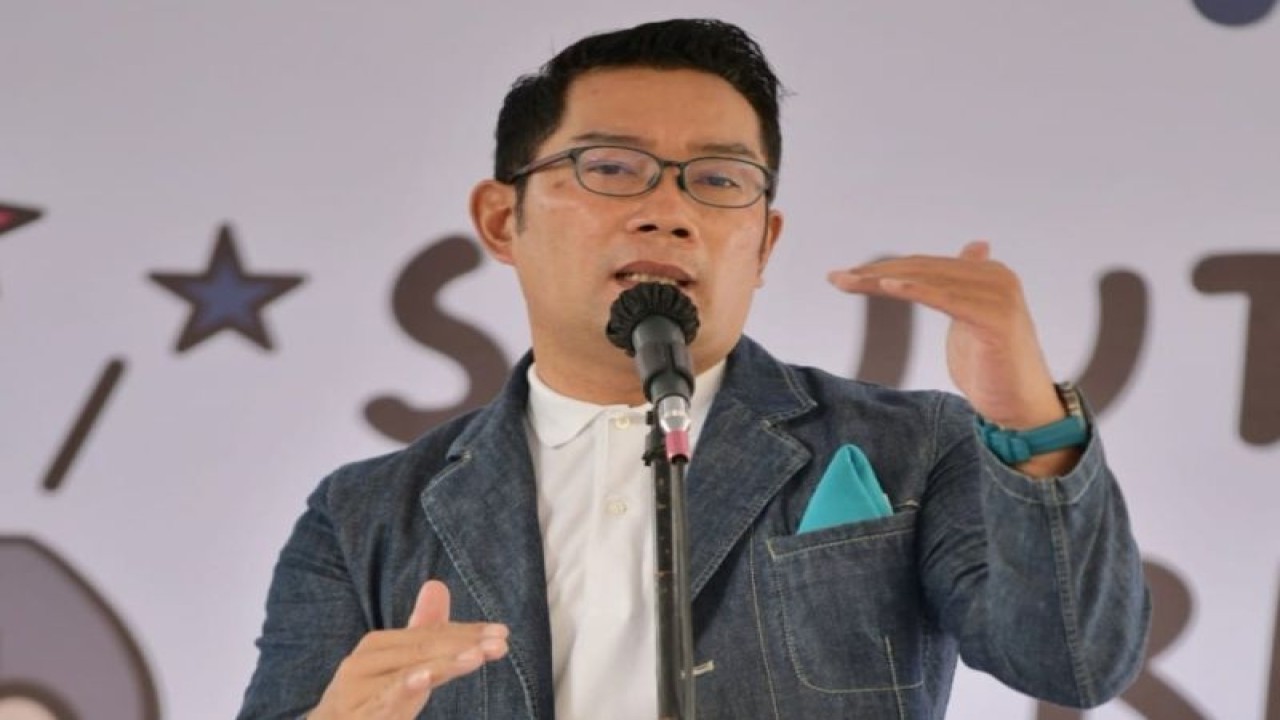Gubernur Jawa Barat Ridwan Kamil. (ANTARA/HO-Humas Pemda Jawa Barat)