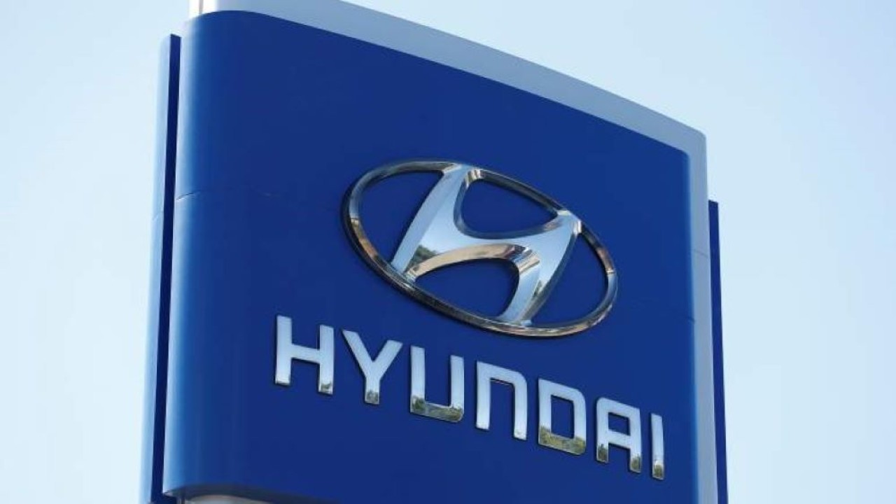 Ilustrasi. Logo Hyundai. (Reuters)