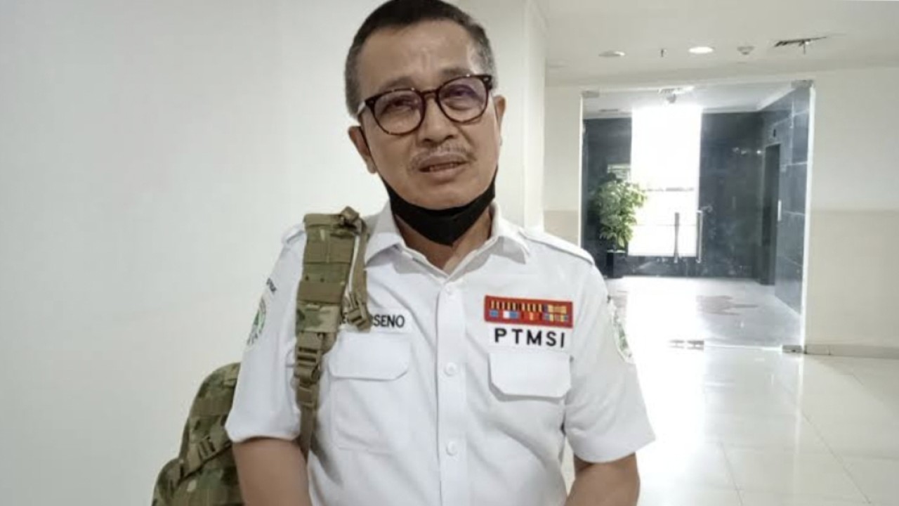 Ketua Umum PP PTMSI Komjen Pol (Purn) Oegroseno