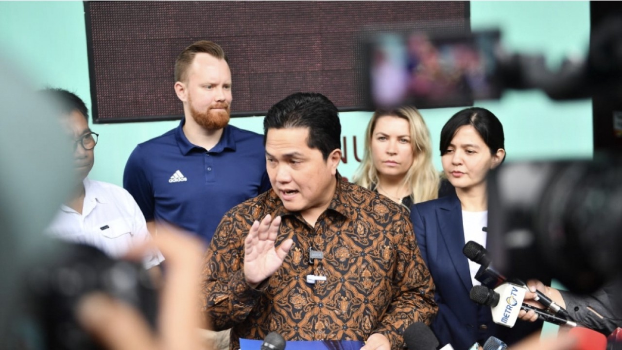 Ketua Umum PSSI, Erick Thohir