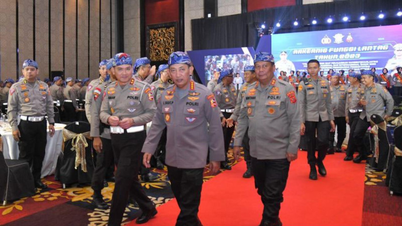 Kepala Kepolisian RI (Kapolri) Jenderal Pol. Listyo Sigit Prabowo. ANTARA/HO-Korlantas