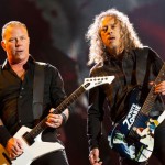 Metallica saat tampil di Glastonbury Festival, 2014. (ANTARA/Reuters)-1678842603