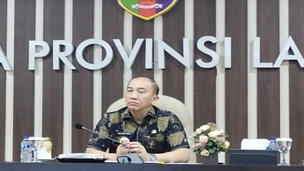 Arsip- Kapala Badan Perencanaan Pembangunan Daerah (Bappeda) Provinsi Lampung Mulyadi Irsan. ANTARA/Ruth Intan Sozometa Kanafi.