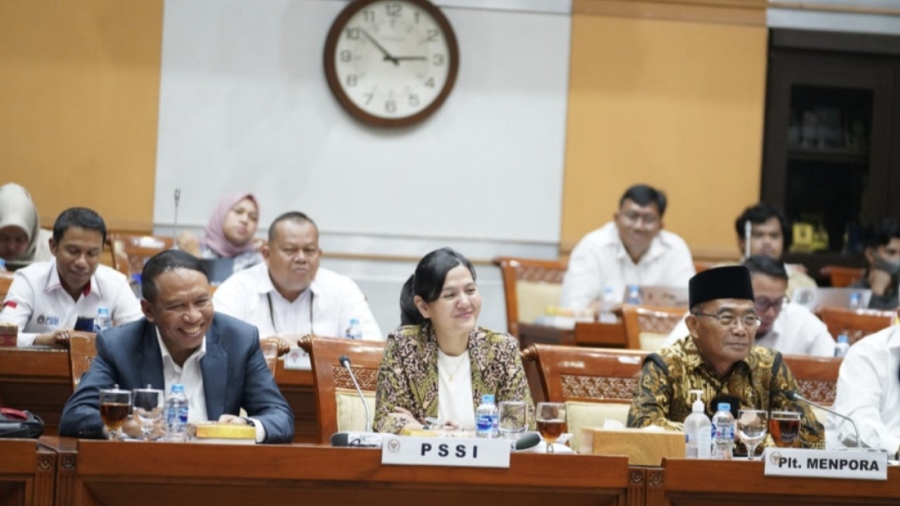 Rapat PSSI dengan Komisi III dan X DPR RI soal naturalisasi