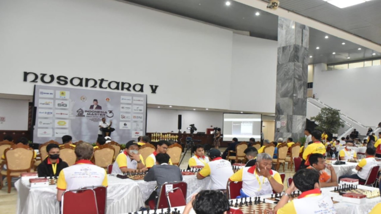 Turnamen Catur Terbuka Indonesia Master III Piala Ketua MPR RI diikuti ratusan peserta/Dok MPR