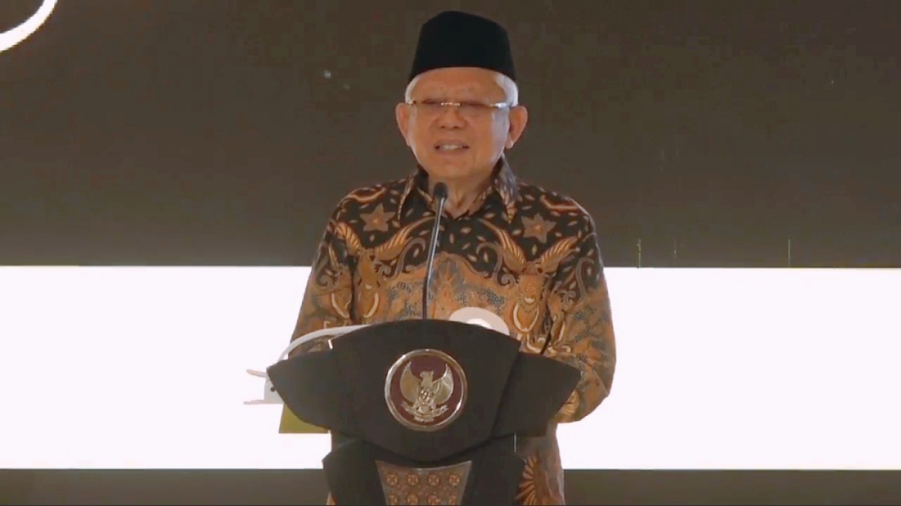 Wakil Presiden (Wapres) KH Ma'ruf Amin