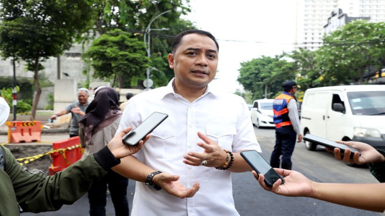 Wali Kota Surabaya Eri Cahyadi (ANTARA/HO-Diskominfo Surabaya)