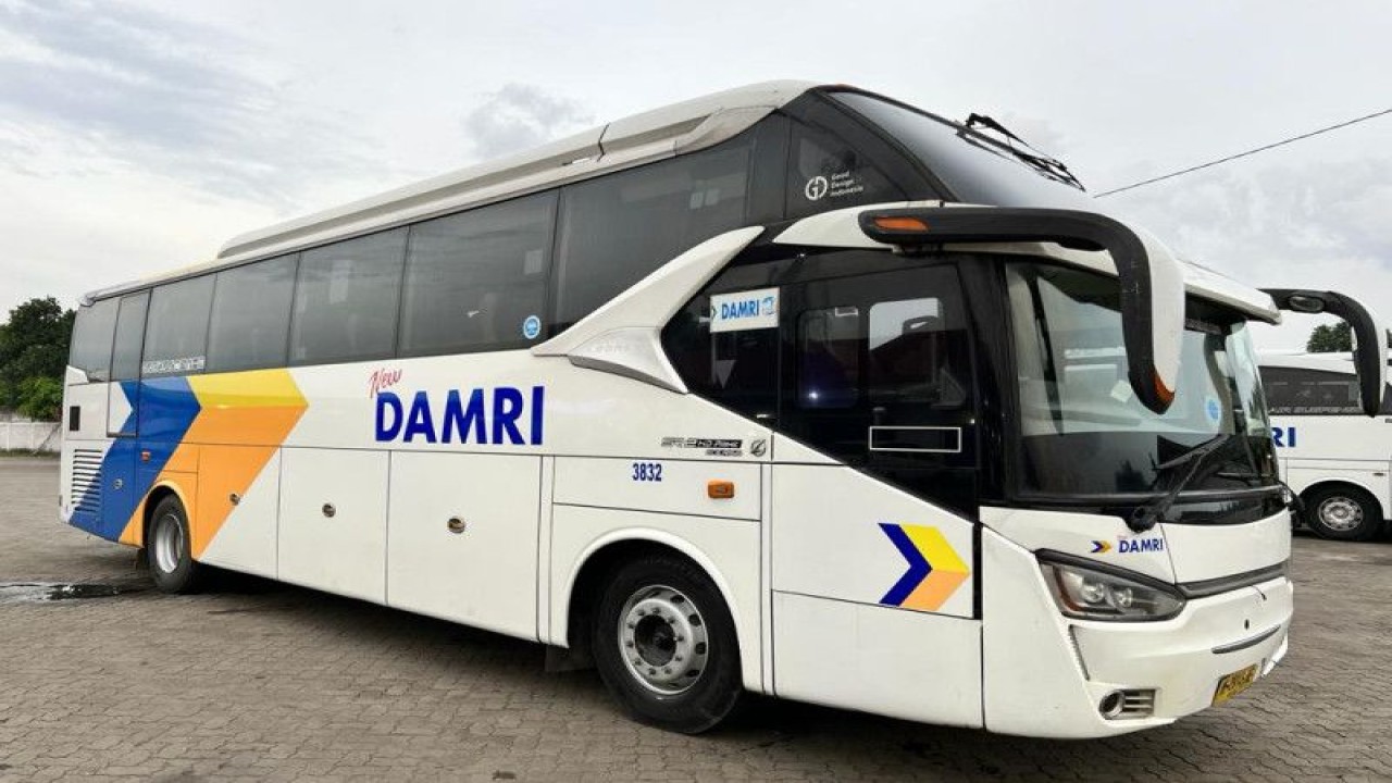 Armada bus AKAP yang dimiliki DAMRI. ANTARA/HO-Damri