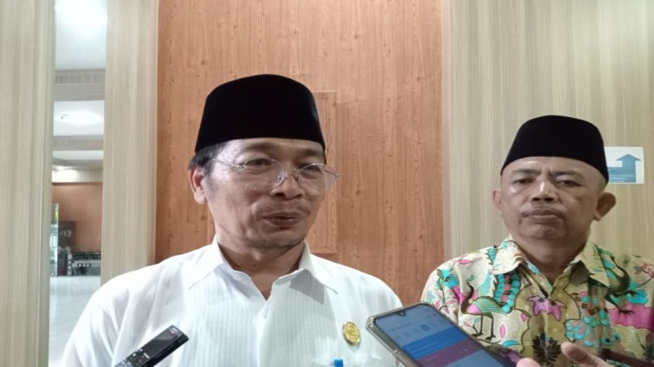 Kepala Kantor Kementerian Agama (Kemenag) Kota Mataram H Hariadi Iskandar. (ANTARA/Nirkomala)