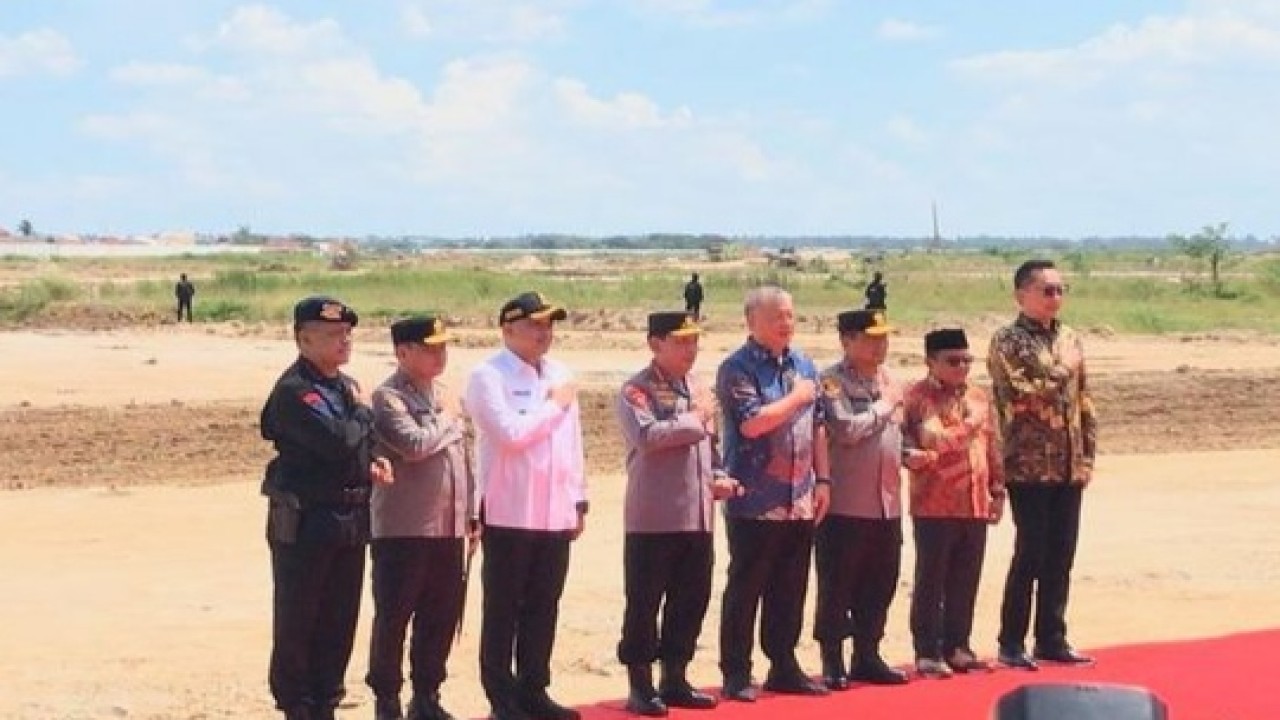 Mako Brimob Polda Metro Jaya di PIK 2. (Detikcom)